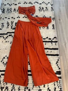Bandeau Pants Set